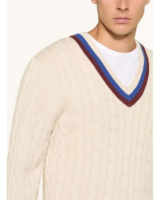 STROKESMAN'S Pullover in Natural für Herren