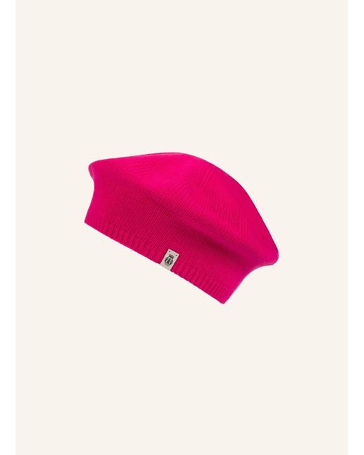 Roeckl Pink Baskenmütze