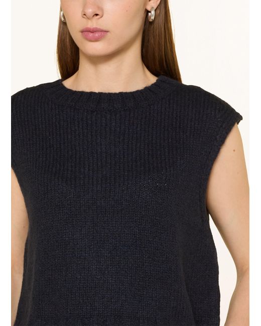 Lanius Blue Pullunder mit Alpaka