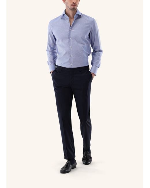 Van Laack Hemd Slim Fit in Blue für Herren