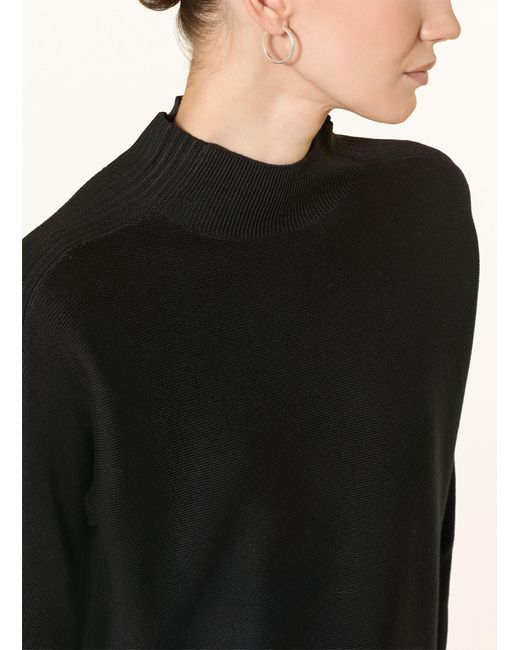 Comma, Black Pullover mit 3/4-Arm