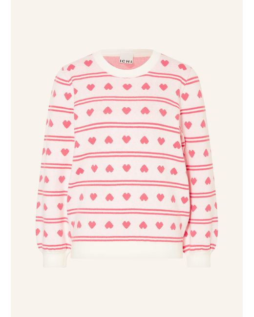 Ichi Pink Pullover IHBRIELLE