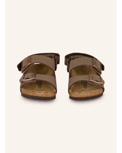 Birkenstock Pantoletten MILANO in Brown für Herren