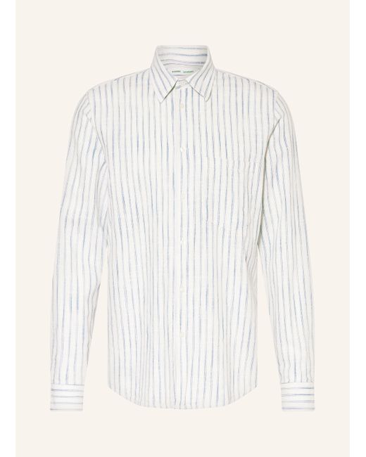 Samsøe & Samsøe Hemd LIAM Comfort Fit mit Leinen in White für Herren