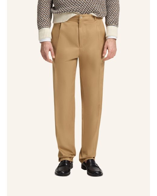 Boss Casual Hose C-KAI-DPL Relaxed Fit in Natural für Herren