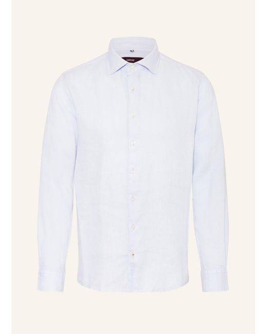Cinque Leinenhemd CISTEVEN Regular Fit in White für Herren