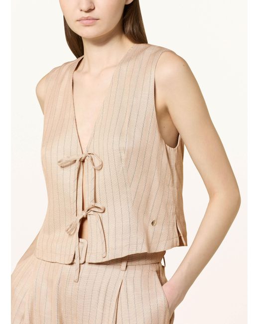 Mos Mosh Natural Cropped-Weste MMELVA INAH