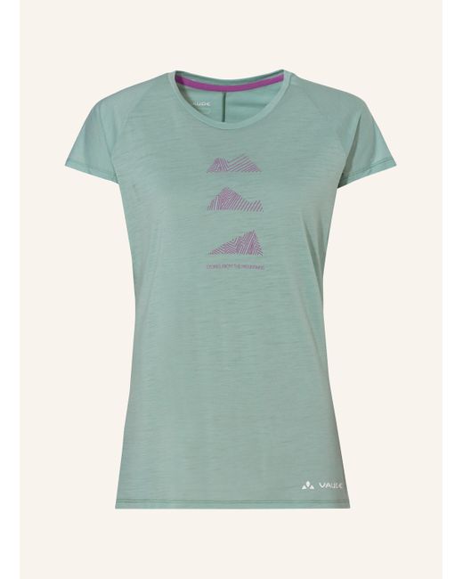 Vaude Green Funktionsshirt W TEKOA WOOL T