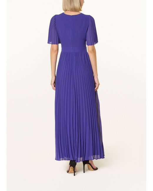 Phase Eight Purple Kleid YASMINA mit Plissees