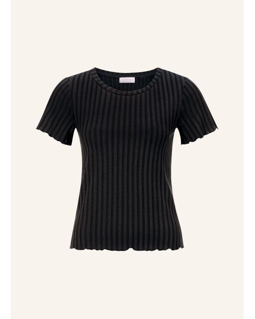 Rich & Royal Black Strickshirt