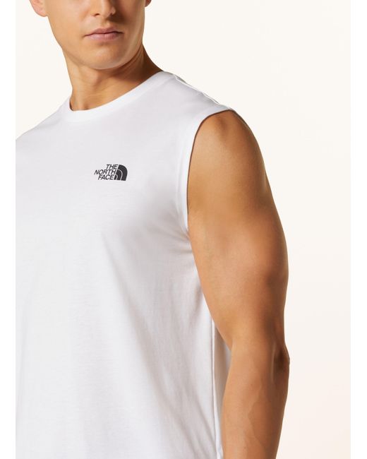 The North Face Oversized-Tanktop SIMPLE DOME in Natural für Herren