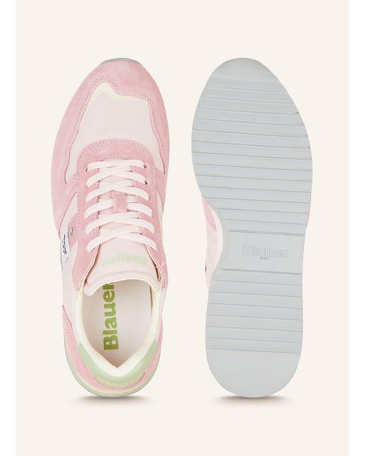 Blauer Pink Sneaker MELROSE