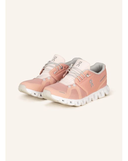 On Shoes Pink Sneaker CLOUD 5