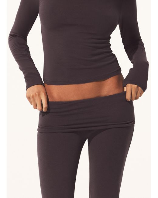 Skims Purple Lounge-Hose COTTON JERSEY