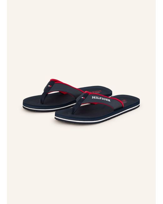 Tommy Hilfiger Zehentrenner in Blue für Herren