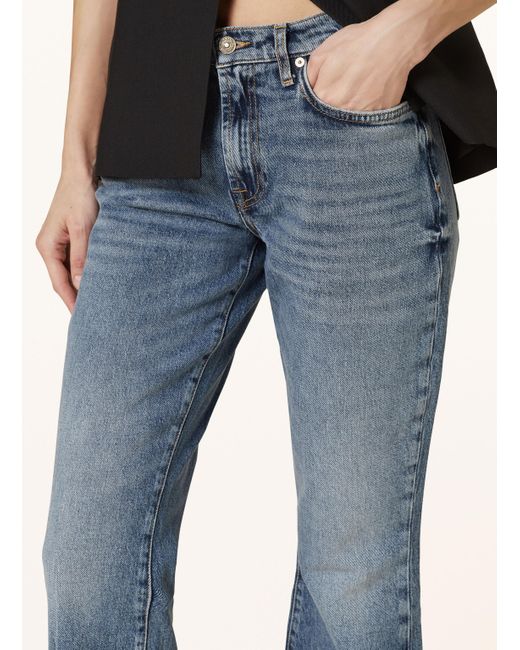 7 For All Mankind Blue Bootcut Jeans BETTY