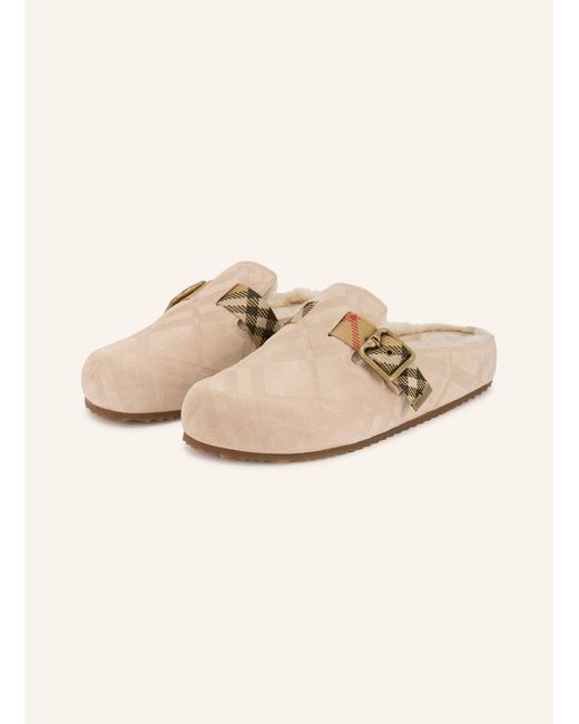 Burberry Natural Mules LF URCHIN
