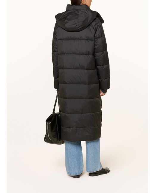 Joop! Black Steppmantel CARINA mit abnehmbarer Kapuze