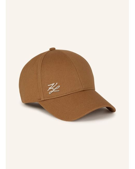 Karl Lagerfeld Brown Cap
