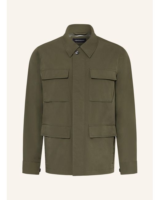 STROKESMAN'S Fieldjacket in Green für Herren