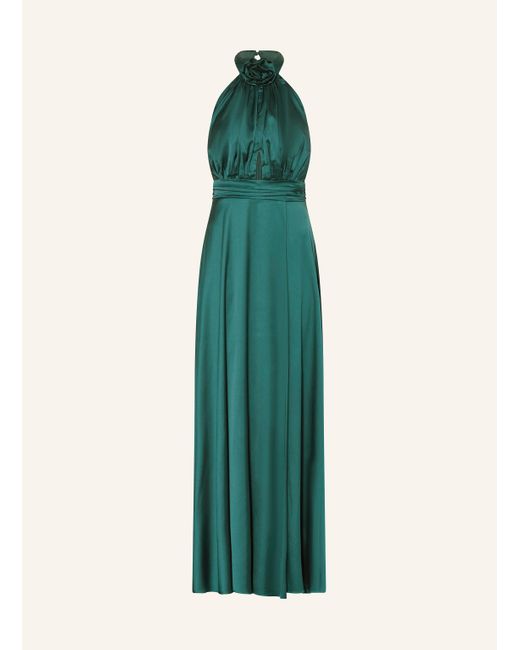Apart Green Abendkleid mit Cut-out