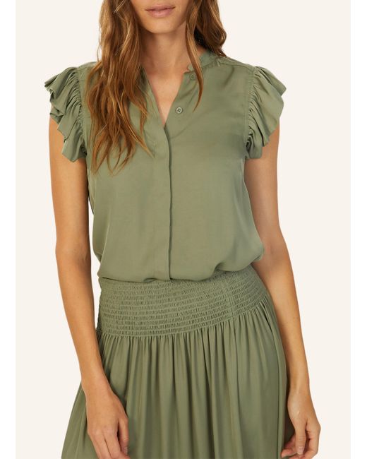 MARC AUREL Green Bluse