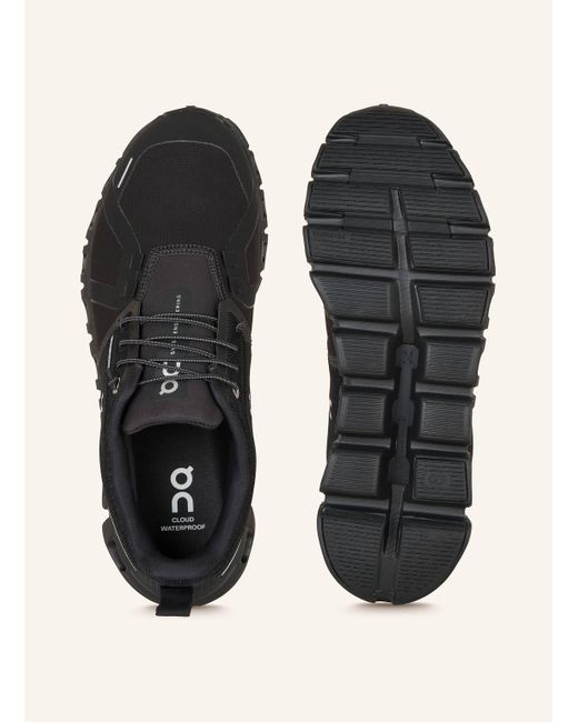 On Shoes Black Sneaker CLOUD 6 WP