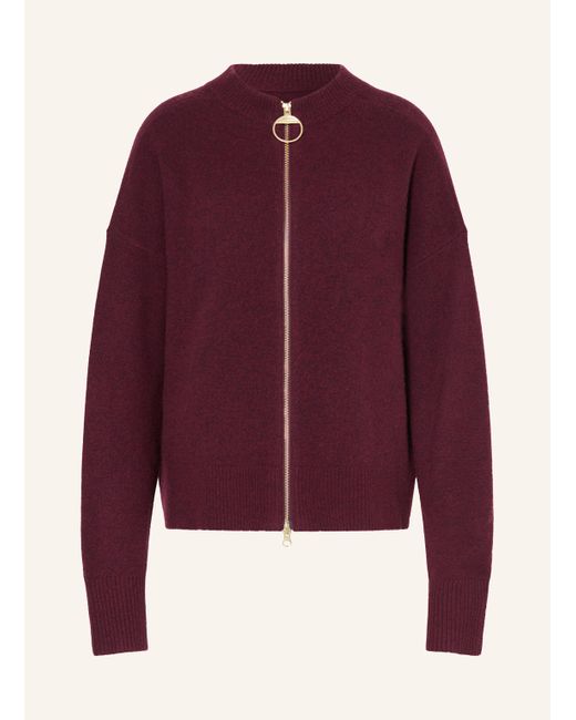 Barbour Purple Oversized-Pullover