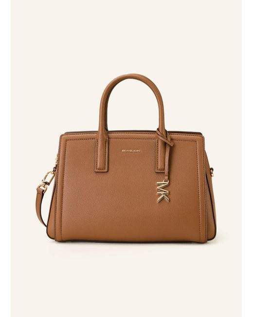 Michael Kors Brown Handtasche LAILA MEDUIM