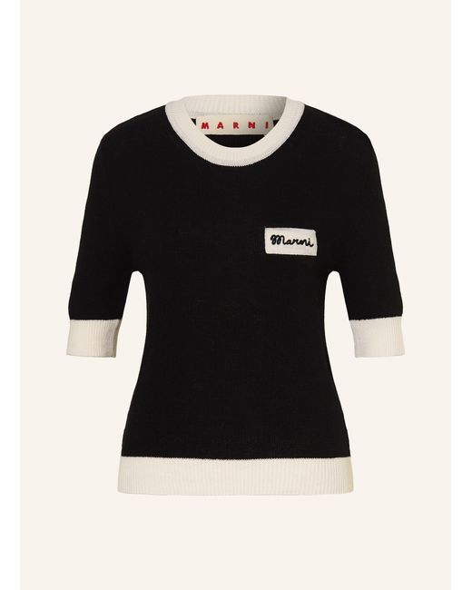 Marni Black Strickshirt