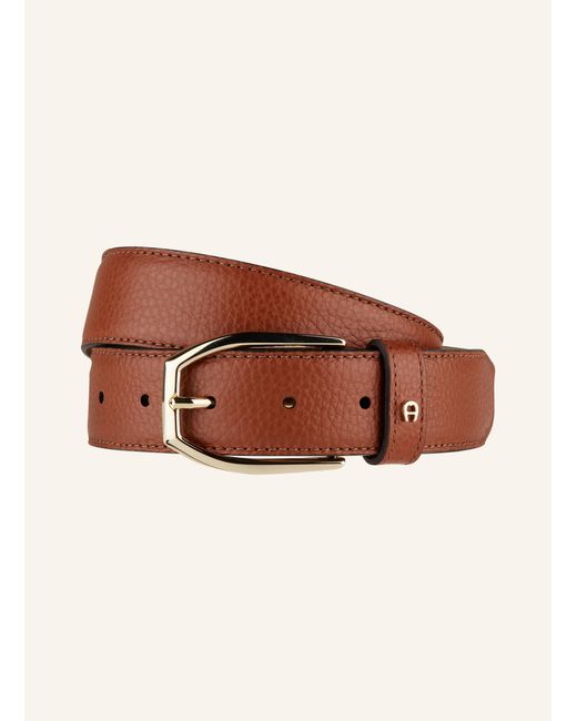 Aigner Brown Ledergürtel CASUAL