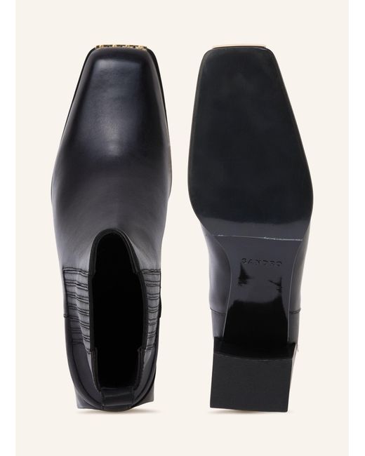Sandro Black Stiefeletten