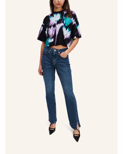 Karl Lagerfeld Blue Jeans Straight Fit