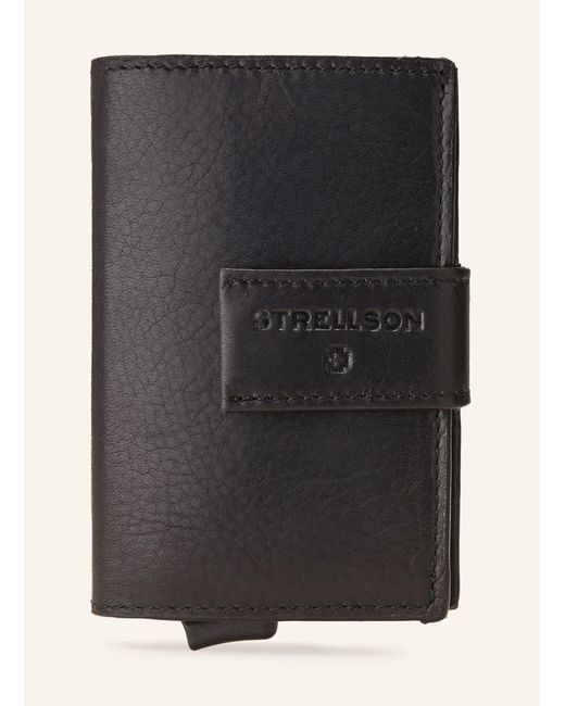 Strellson Kartenetui C-THREE in Black für Herren
