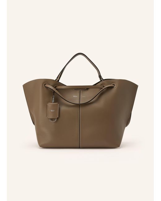 Max Mara Natural Shopper MIXEDDOUBLES mit Pouch