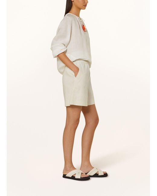 Marc Cain Natural Shorts WILLMAR mit Leinen
