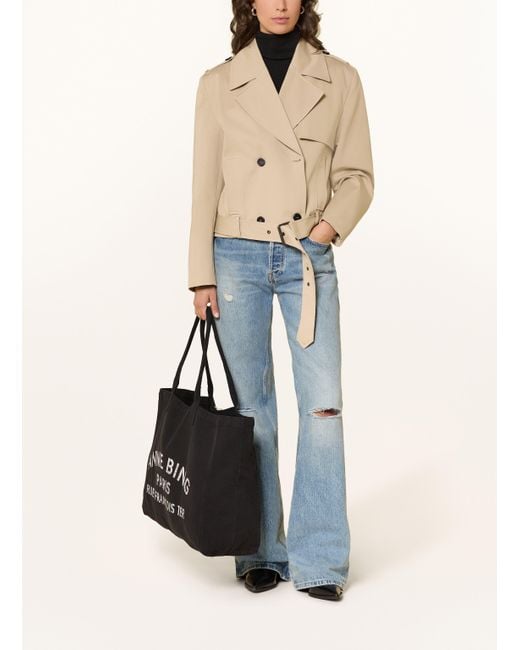 Anine Bing Black Shopper