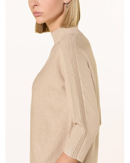 Comma, Natural Pullover mit 3/4-Arm