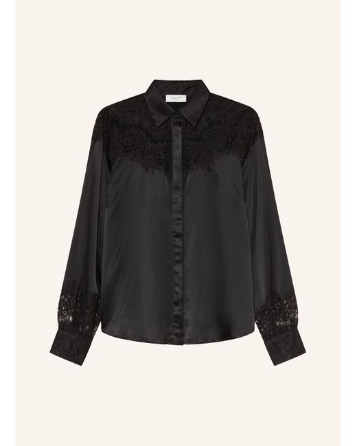 Rosemunde Black Hemdbluse JADE mit Lochspitze
