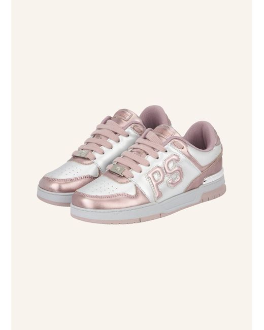 Philipp Plein Pink Lo-Top Turnschuhe