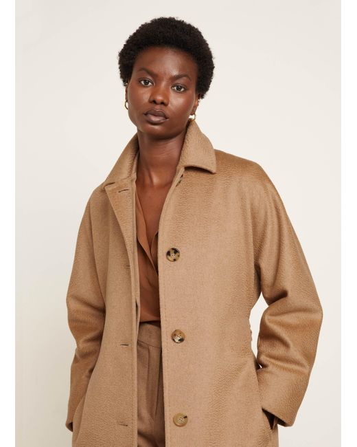 Max Mara Natural Kamelhaar-Mantel FILATO