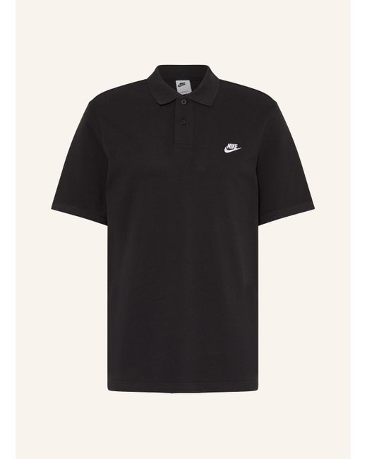 Nike Piqué-Poloshirt in Black für Herren