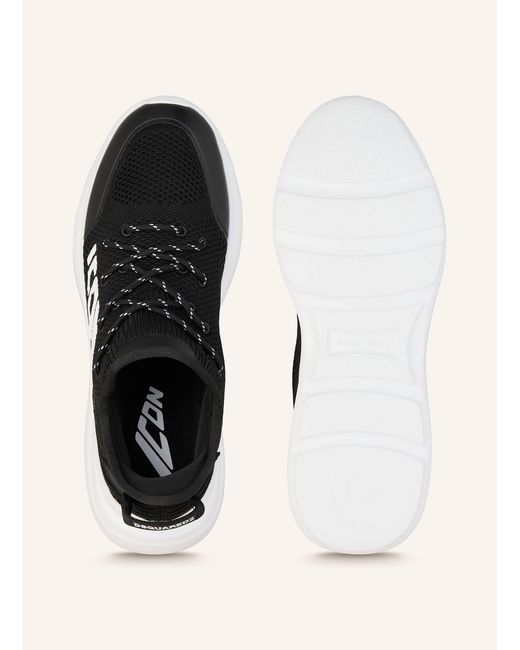 DSquared² Slip-on-Sneaker FLY in Black für Herren
