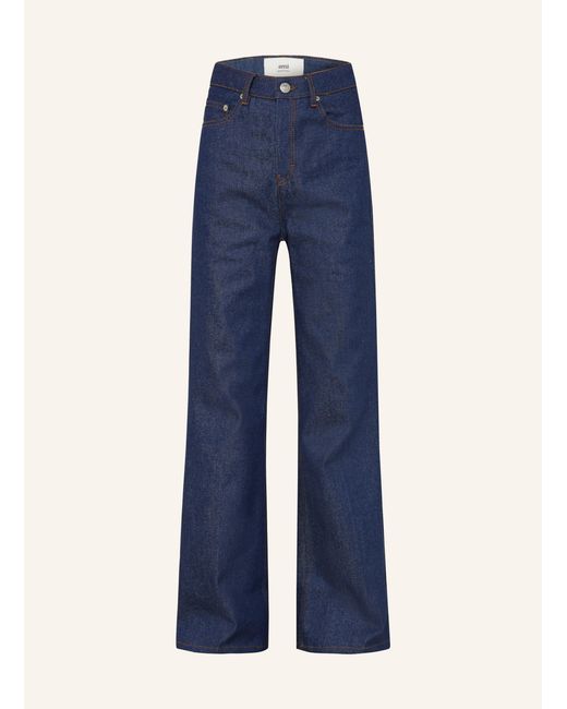 AMI Blue Flared Jeans