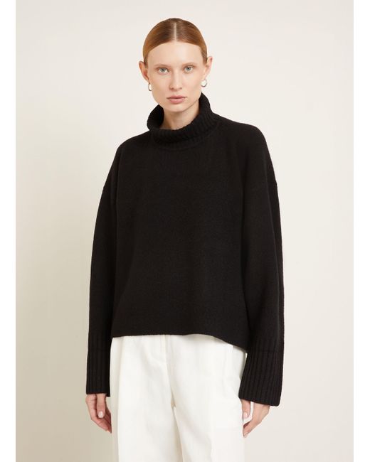 Proenza Schouler Black Rollkragenpullover SANDRA mit Cashmere