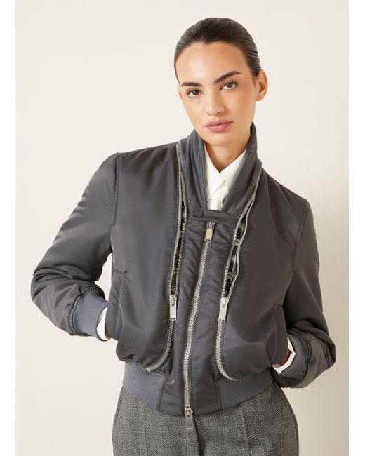 Alexander McQueen Gray Blouson