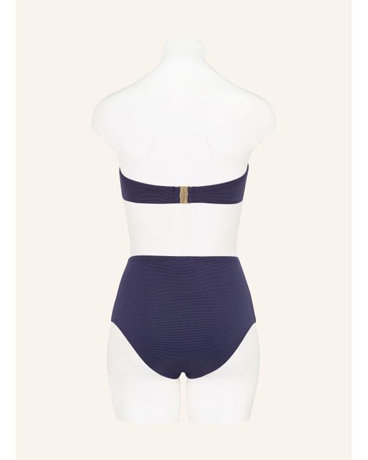 JETS Australia Blue Bandeau-Bikini-Top ISLA