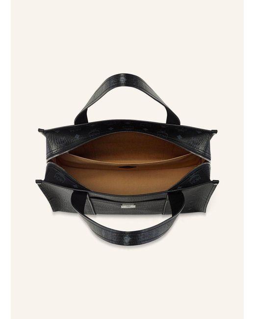 MCM Black Shopper