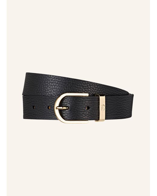 Aigner Black Ledergürtel