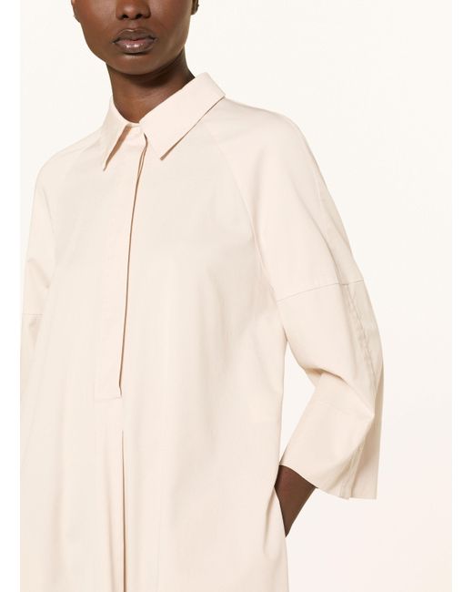 Marc Cain Natural Hemdblusenkleid mit 3/4-Arm